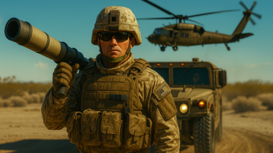 اسکرین شات 3 بازی Bazooka Infantry 3D