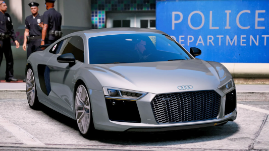 اسکرین شات 4 بازی Audi R8 City Driving Simulator