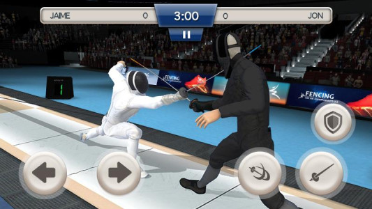 اسکرین شات 2 بازی Fencing Swordplay 3D