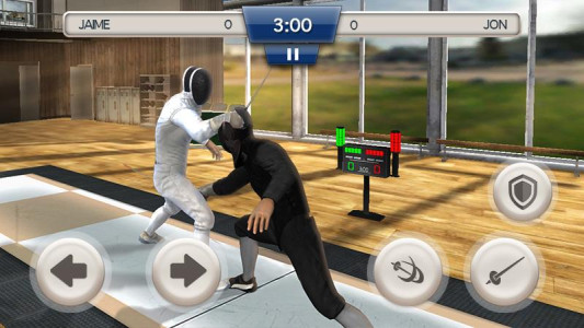 اسکرین شات 1 بازی Fencing Swordplay 3D