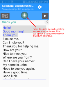 اسکرین شات 2 برنامه Languages pronunciation