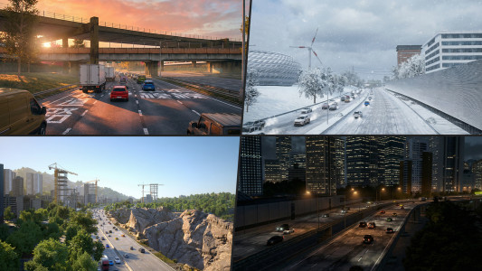 اسکرین شات 6 بازی Highway Racer Pro - Car Game