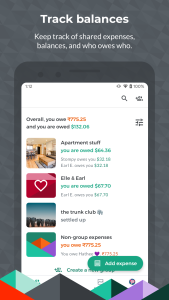 اسکرین شات 1 برنامه Splitwise