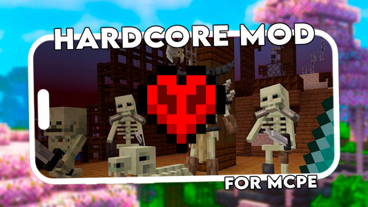 اسکرین شات 5 برنامه Hardcore Mod for Minecraft PE