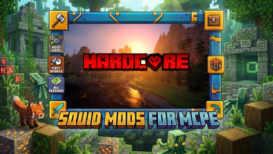 اسکرین شات 2 برنامه Hardcore Mod for Minecraft PE