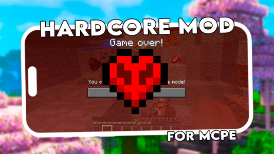 اسکرین شات 7 برنامه Hardcore Mod for Minecraft PE