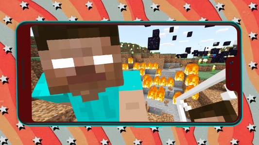 اسکرین شات 1 بازی Mod Herobrine Minecraft