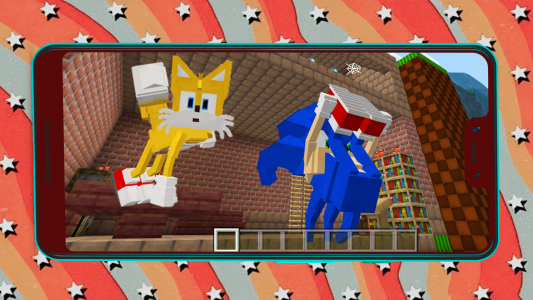 اسکرین شات 2 بازی Sonic Games Minecraft Mod