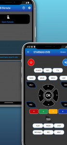 اسکرین شات 4 برنامه Remote control for StarMax DVB