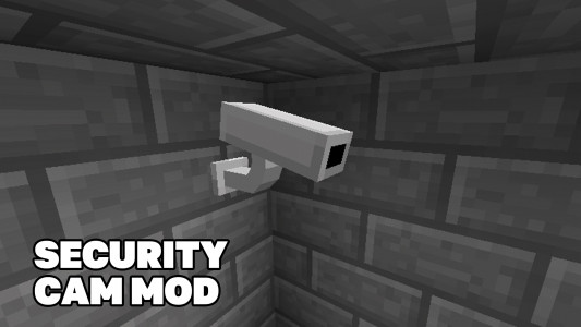اسکرین شات 1 برنامه Security Camera Mod Minecraft