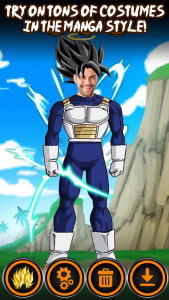 اسکرین شات 5 برنامه Super Power Anime Stickers