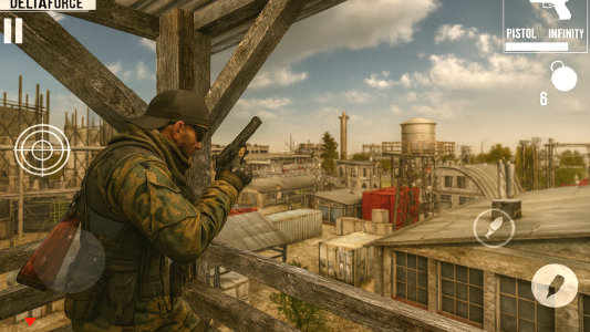 اسکرین شات 2 بازی Delta Assault Shooting Games