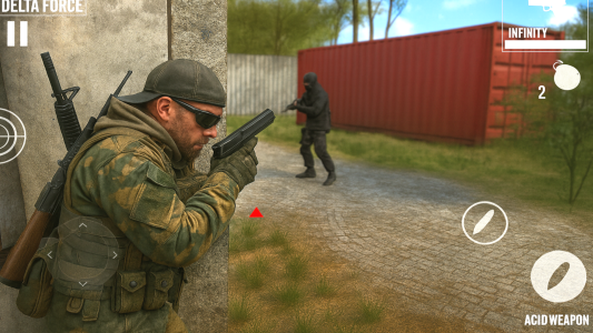 اسکرین شات 1 بازی Delta Assault Shooting Games