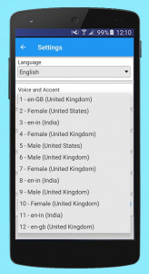 اسکرین شات 2 برنامه Text Voice Text-to-speech, PDF