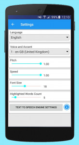 اسکرین شات 4 برنامه Text Voice Text-to-speech, PDF