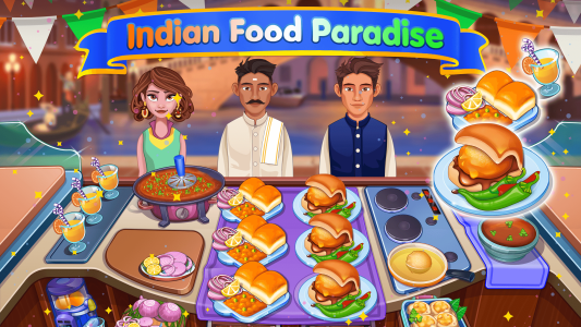 اسکرین شات 2 بازی Indian Cooking Star: Chef Game