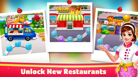 اسکرین شات 5 بازی Indian Cooking Star: Chef Game