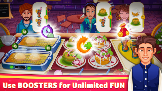 اسکرین شات 6 بازی Indian Cooking Star: Chef Game