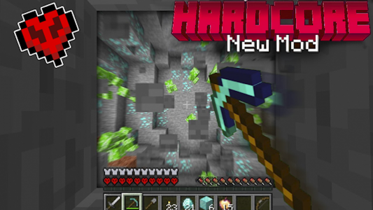 اسکرین شات 2 برنامه Mods Hardcore for Minecraft PE