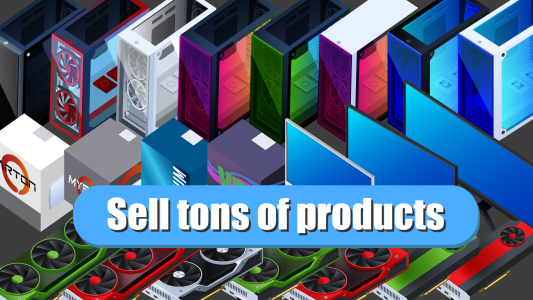 اسکرین شات 3 بازی Gaming Shop Tycoon: Idle Game