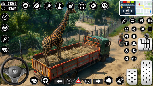 اسکرین شات 7 برنامه Wild Animal Transporter Truck