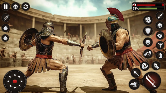 اسکرین شات 3 بازی Sword Fighting Gladiator Games