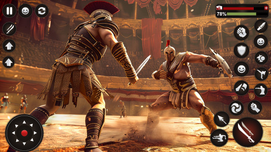 اسکرین شات 2 بازی Sword Fighting Gladiator Games