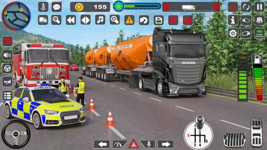 اسکرین شات 6 برنامه Oil Tanker Truck Driving Games