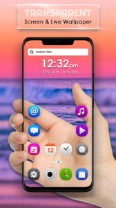 اسکرین شات 4 برنامه Transparent Live Wallpaper