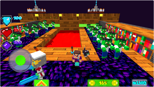 اسکرین شات 1 بازی Trap Craft: Zombie Defence