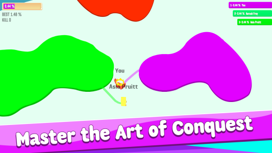 اسکرین شات 1 بازی King.io: Conquer The World