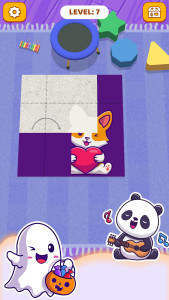 اسکرین شات 5 بازی Paper Fold: Paper Puzzle 3D