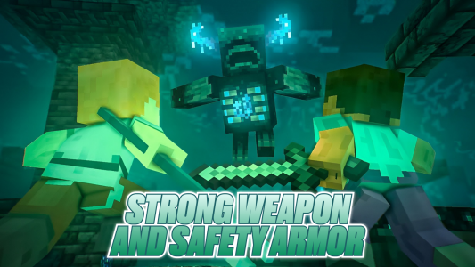 اسکرین شات 3 برنامه Warden Mod for Minecraft game