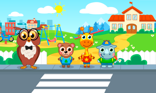 اسکرین شات 1 بازی Kindergarten : animals