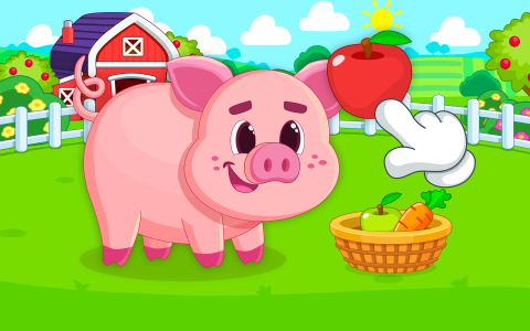 اسکرین شات 2 بازی Farm for kids