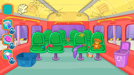 اسکرین شات 4 بازی Kids Bus: Wash, Repair & Ride