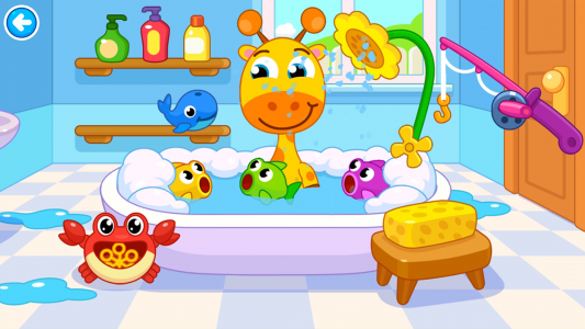 اسکرین شات 5 بازی Kindergarten: baby care