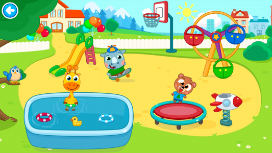 اسکرین شات 4 بازی Kindergarten: baby care