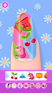 اسکرین شات 3 بازی Nail Salon: Nail Art for Kids