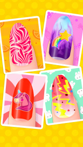 اسکرین شات 6 بازی Nail Salon: Nail Art for Kids