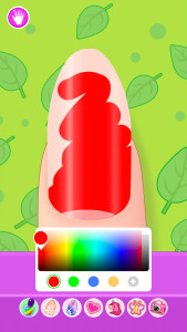 اسکرین شات 1 بازی Nail Salon: Nail Art for Kids