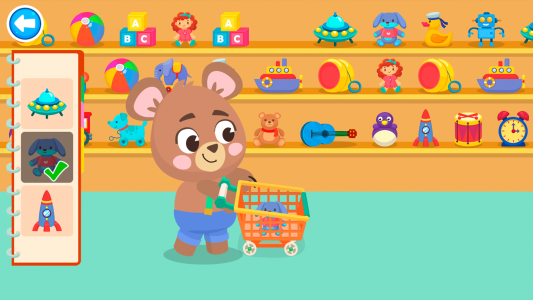 اسکرین شات 4 بازی Kids Supermarket: Mini Games