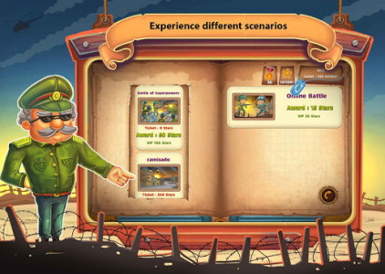 اسکرین شات 6 بازی جنگ کاغذی : بازی تانکی آنلاین