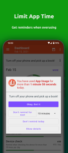 اسکرین شات 5 برنامه App Usage - Manage/Track Usage
