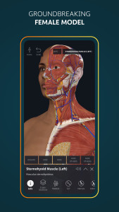 اسکرین شات 1 برنامه Complete Anatomy - Learn in 3D
