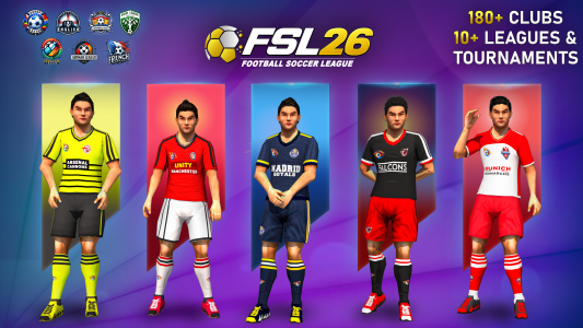 اسکرین شات 5 بازی FSL26: Football League Cup 26