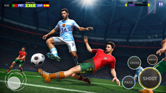 اسکرین شات 2 بازی FSL26: Football League Cup 26
