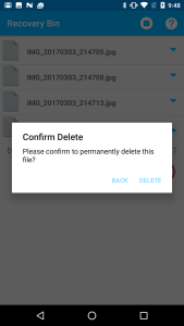 اسکرین شات 4 برنامه Recycle Bin