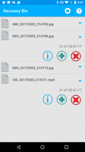 اسکرین شات 1 برنامه Recycle Bin