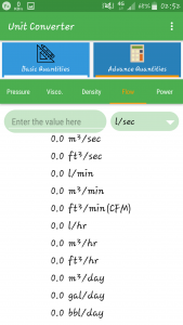 اسکرین شات 4 برنامه تبدیل واحد مهندسی